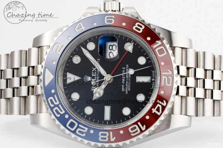 MiroTime 0521 GMT Master II 126710 BLRO 904L SS APF 1:1 Best Edition on Jubilee Bracelet VR3285 CHS Soft 2048